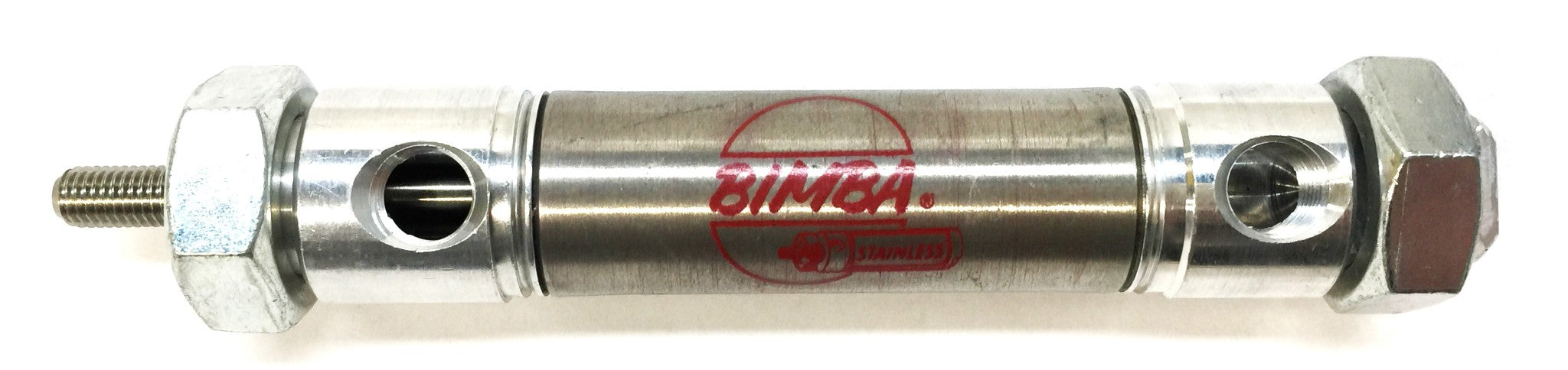 Bimba Stainless Pneumatic Round Air Cylinder 041-DXP NOS
