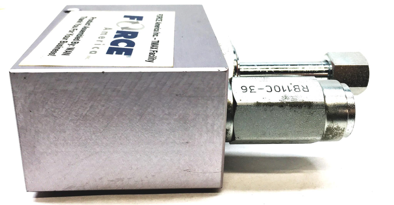 Force America REV F Hydraulic Valve 9172A001 NOS