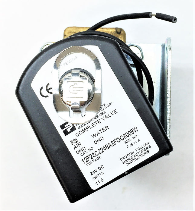 PARKER GOLD RING 24V Solenoid Valve 12F23C2248A3FGC8008W NOS
