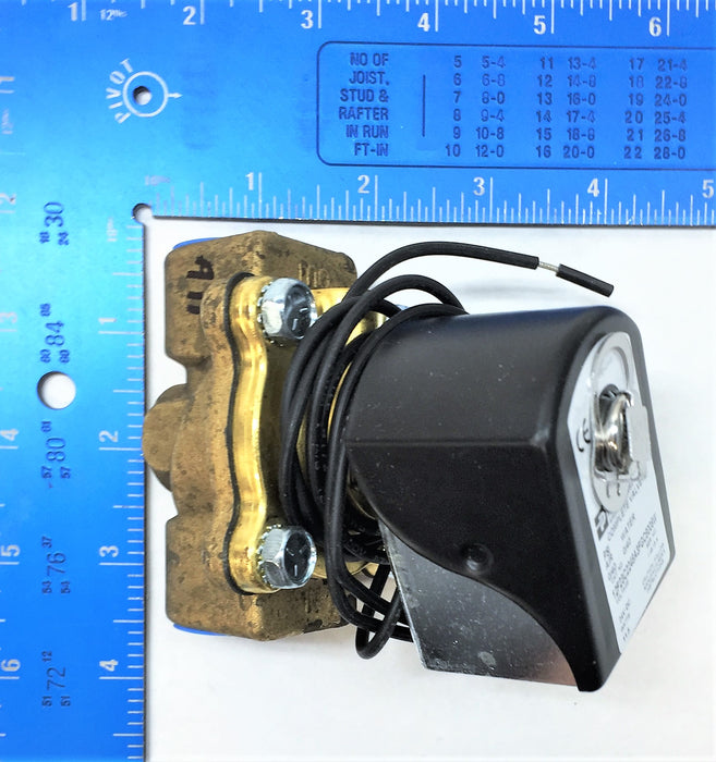 PARKER GOLD RING 24V Solenoid Valve 12F23C2248A3FGC8008W NOS