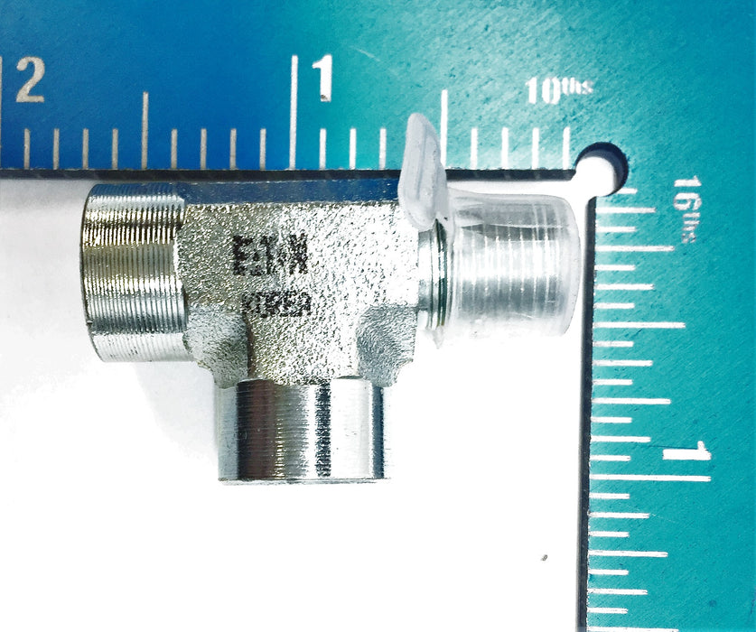 Eaton Forged Female Pipe TEE with Male Pipe Run Adapter C3759X2 [Lot of 14] NOS