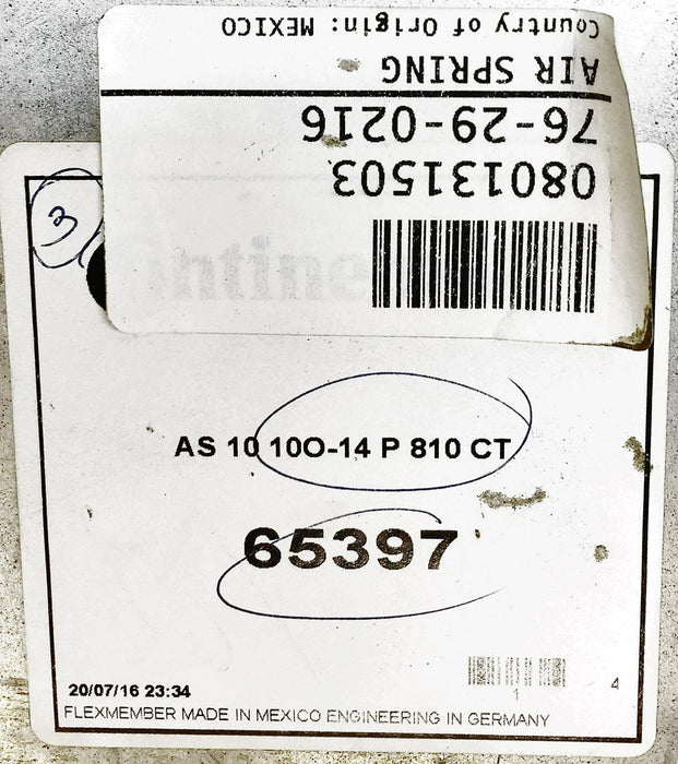 Continental Air Spring 65397 (AS65397) NOS