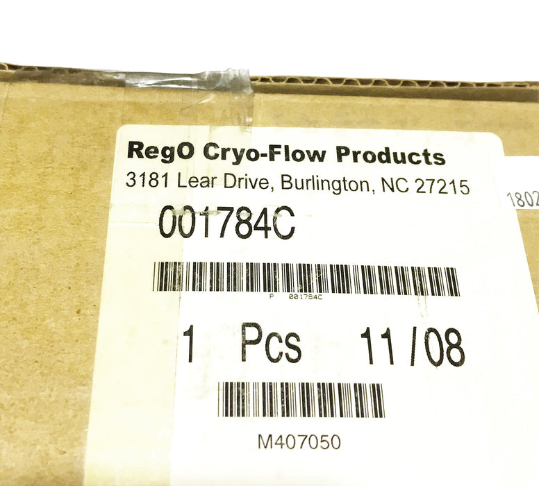 Cryo-Flow/Chart 100-200 PSI Regulator 10586834 (001784C) NOS