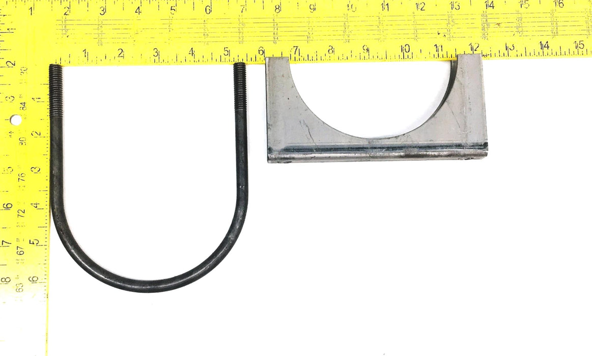 Nickson 4-1/2 Inch Heavy Duty Muffler Clamp 67 [Lot of 2] NOS