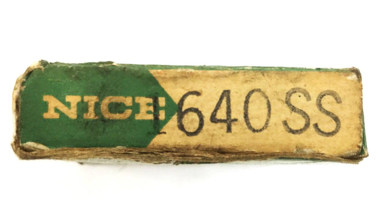 NICE Single Row Ball Bearing 1640SS NOS