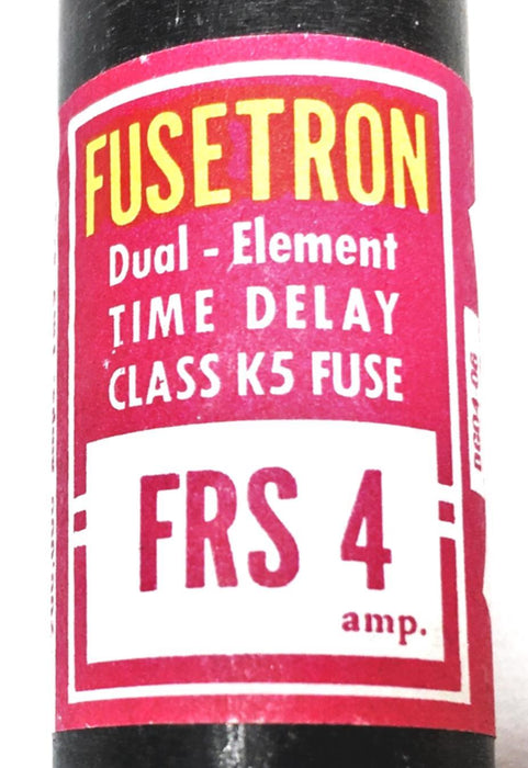 Bussman Fusetron 600 V Dual Element Time Delay Fuse 10 Piece Set FRS-4 NOS