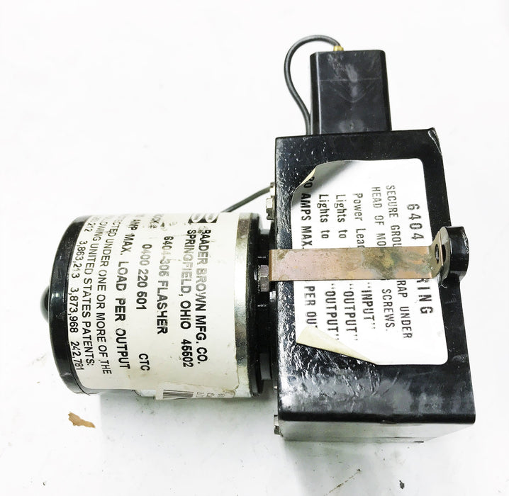 Baader Brown Flasher Assembly 6404-305 NOS