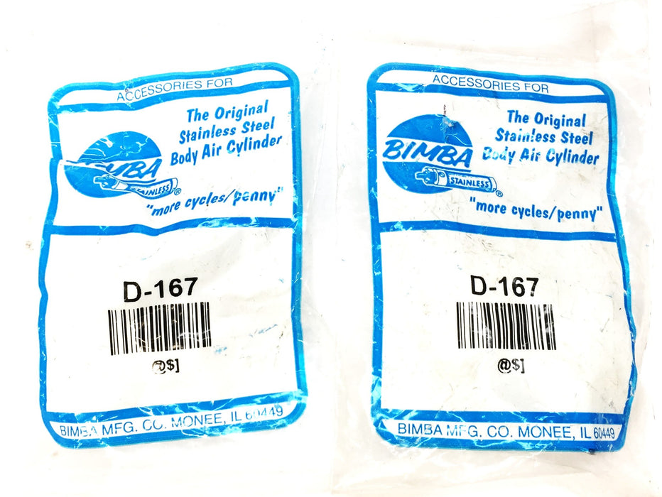 Bimba Hardware Bracket D-167 [Lot of 2] NOS