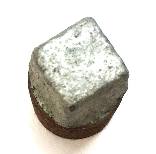UNBRANDED 1/8" MPT Galvanized Steel Square Head Plug [Lot of 9] NOS