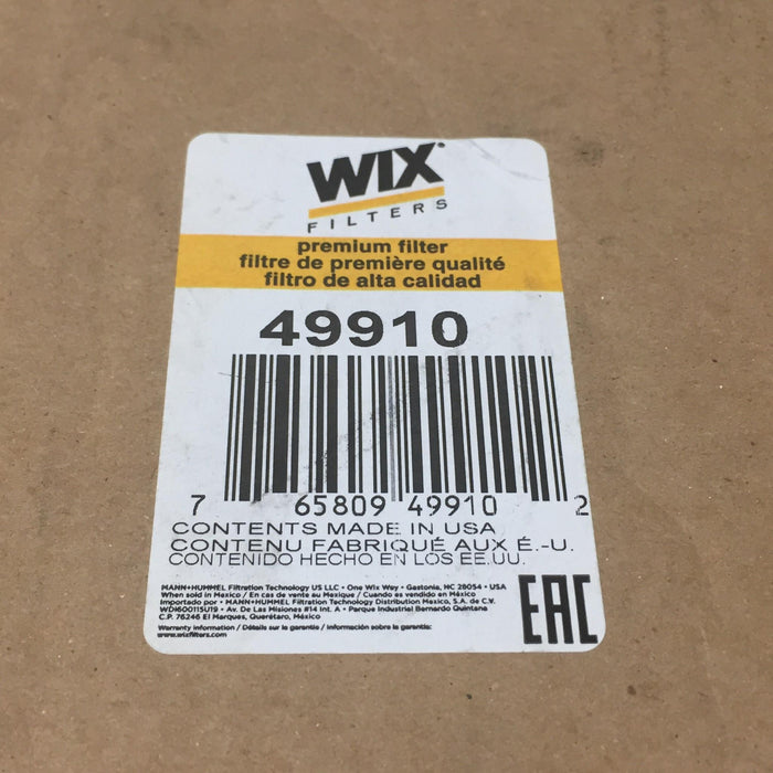 Wix Air Filter 49910 NOS