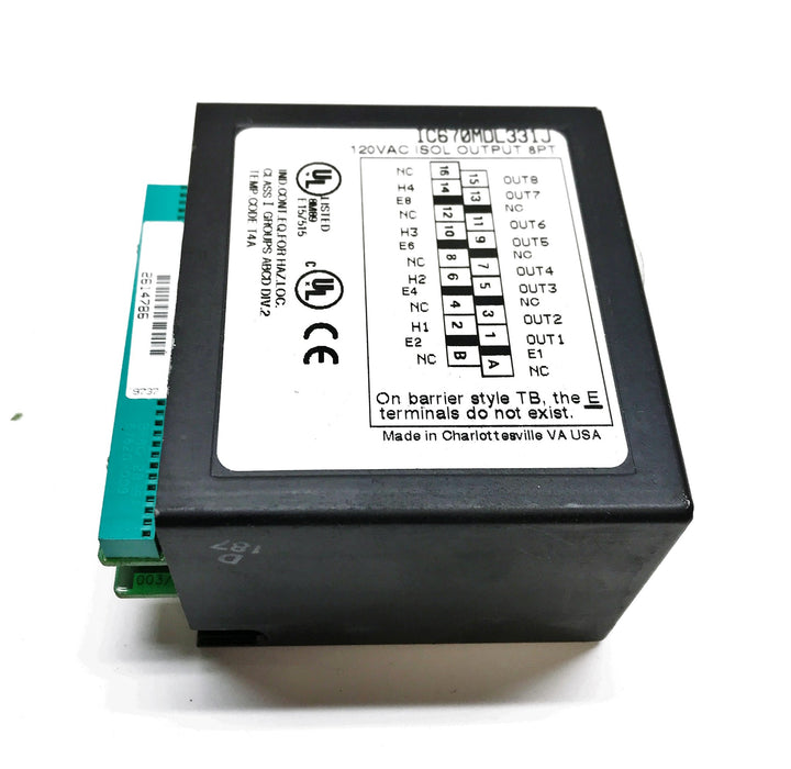 GE/Fanuc Isolated Relay IC670MDL331J