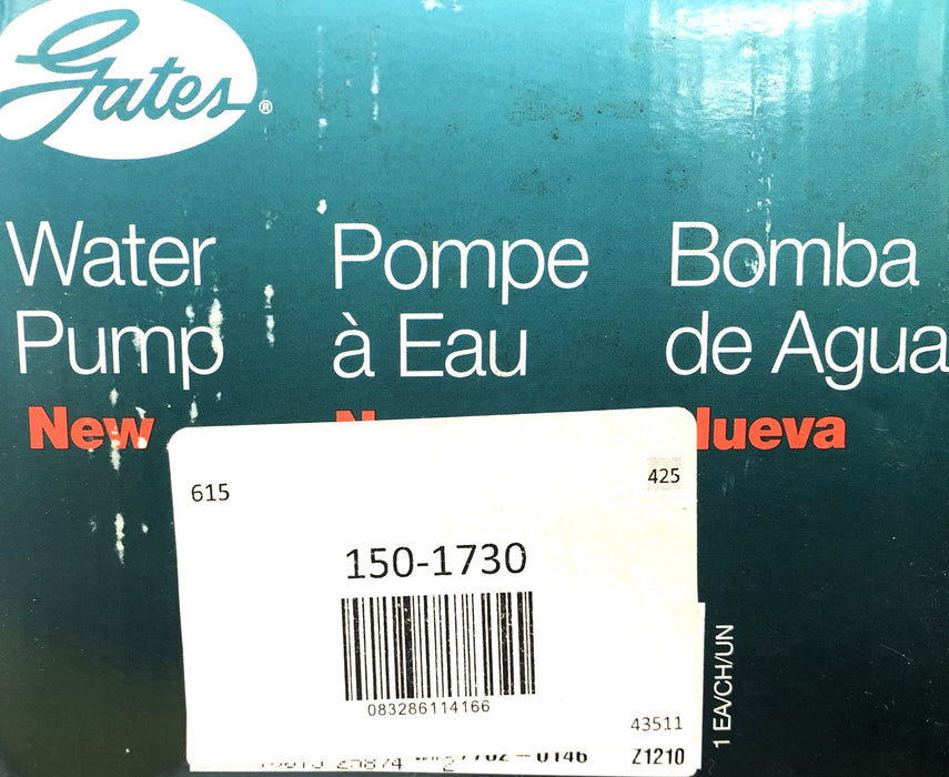Gates Water Pump 43511 NOS