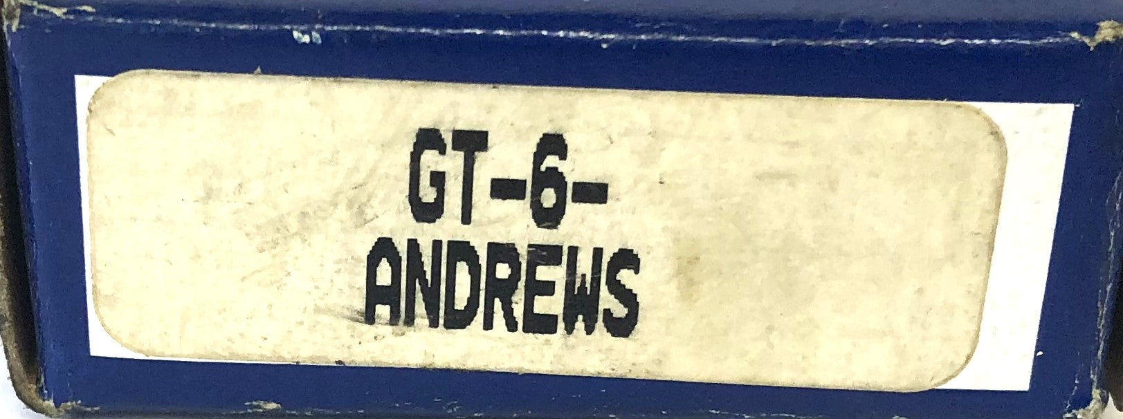 Andrew's Bearing Co Thrust Bearing GT-6 NOS