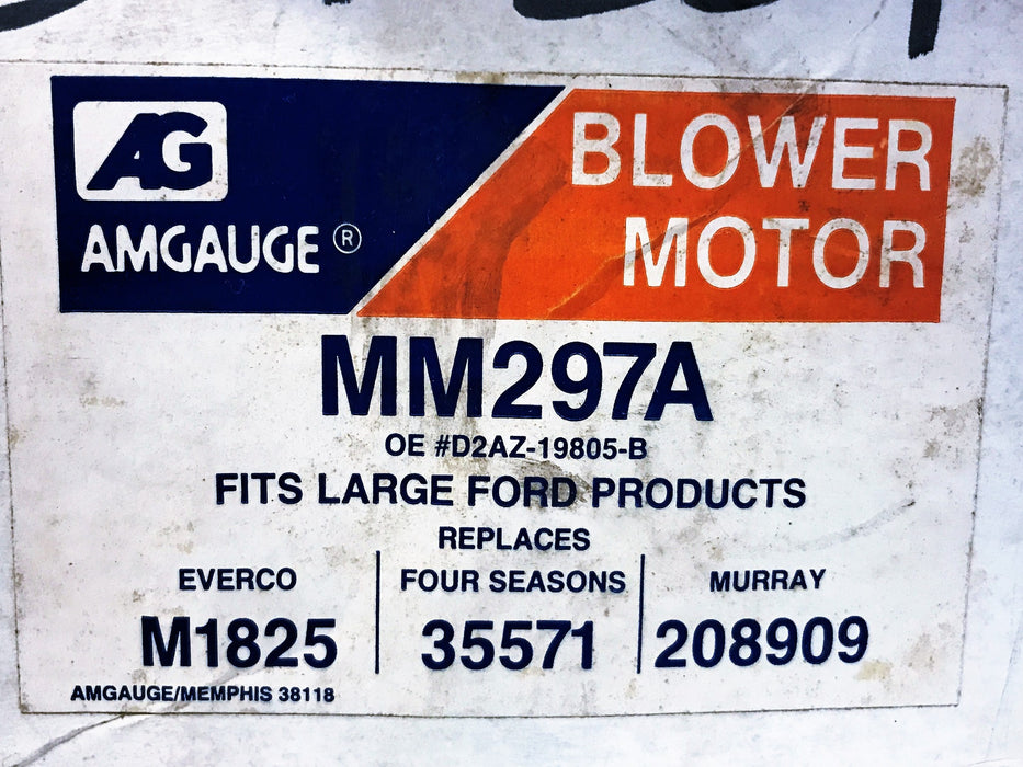 AMGauge HVAC Blower Motor MM297A NOS