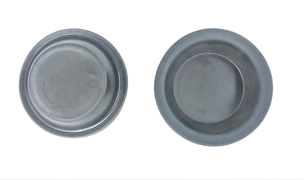 LONGWOOD TYPE 20 BRAKE DIAPHRAGM [LOT OF 2] NOS