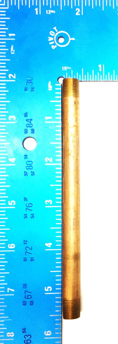 UNBRANDED 1/8" x 5" Brass Nipple [Lot of 6] NOS