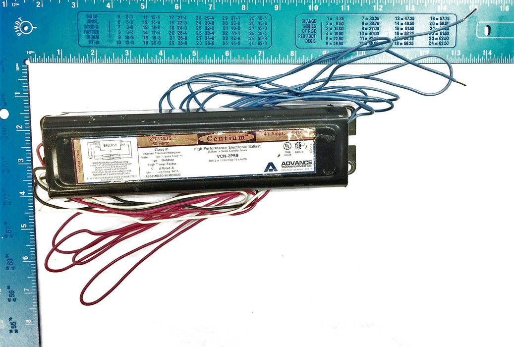 Advance Centium High Performance Electronic Ballast VCN-2P59 (VCN2P59) NOS