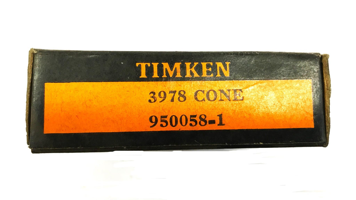 Timken Tapered Roller Bearing Cone 3978 NOS