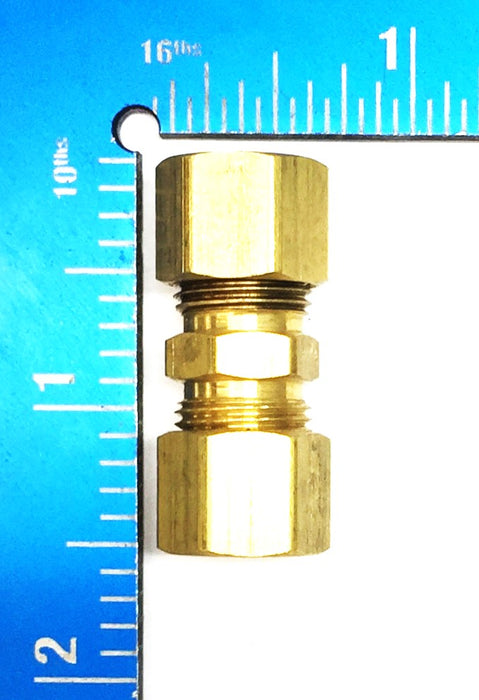 PARKER 5/16" Brass Union Compression Fitting 1VDB3 [Lot of 10] NOS