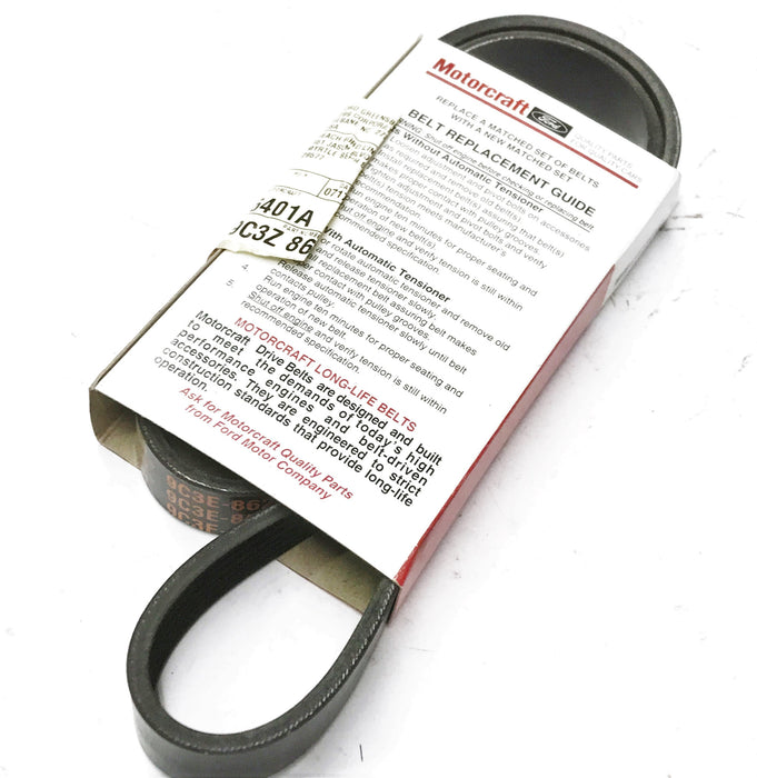 Motorcraft Drive Belt JK6-401-A (9C3Z-8620-A) NOS