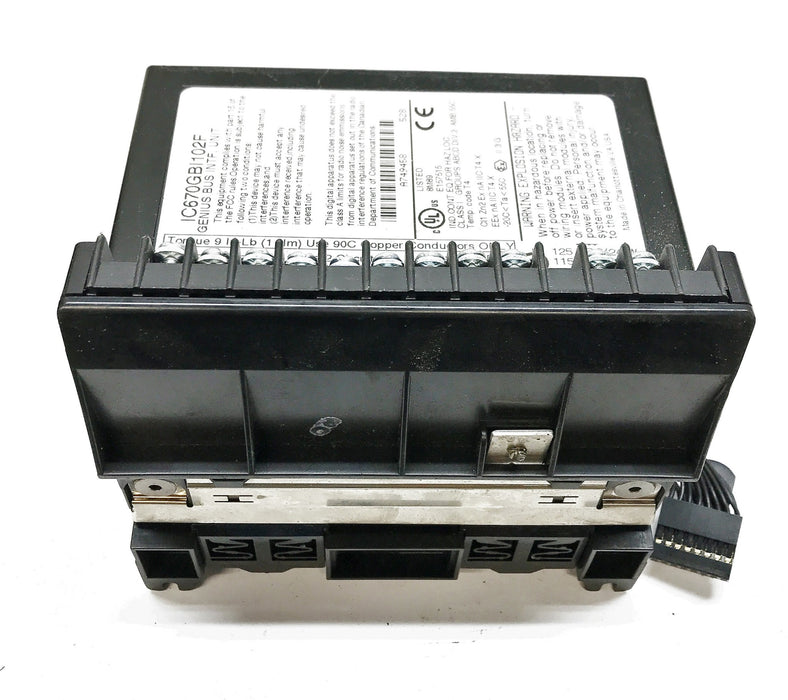 GE/Fanuc Genius Bus Interface Unit IC670GBI102F