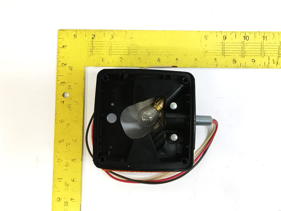Dominion Automotive Amber/Red Trailer Signal Light Assembly 70-6191 (4800) NOS