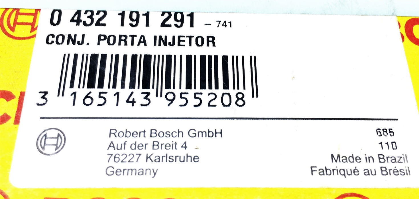 Bosch Fuel Injector 0432191291 NOS