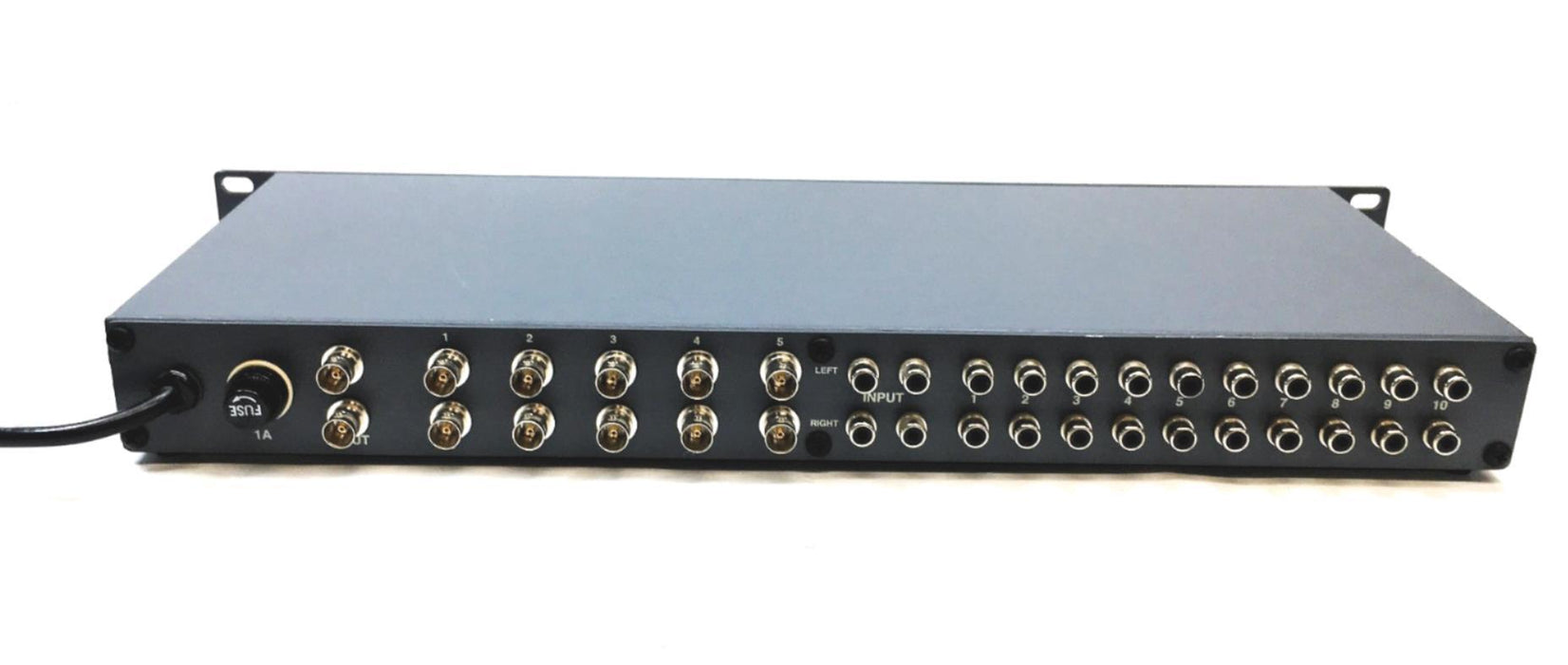 Ocean Matrix 1X10 Video And Stereo Audio Distribution Amplifier MDA-10S USED