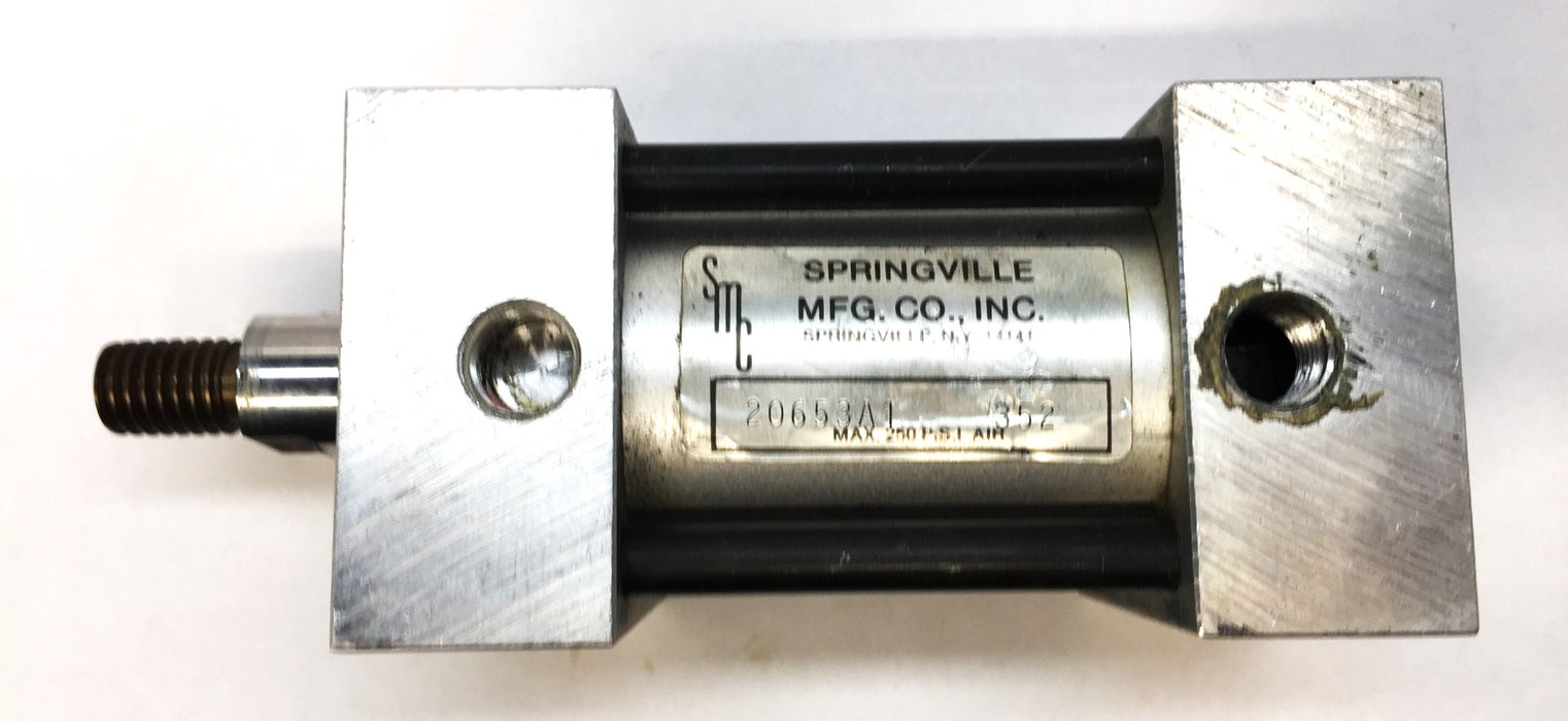 Springville Pneumatic Air Cylinder Max. 250 P.S.I 20653A1 USED