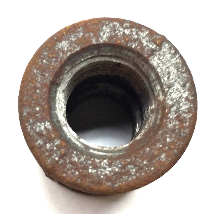 UNBRANDED 1/4" x 1/4" Black Iron Coupling [Lot of 7] NOS
