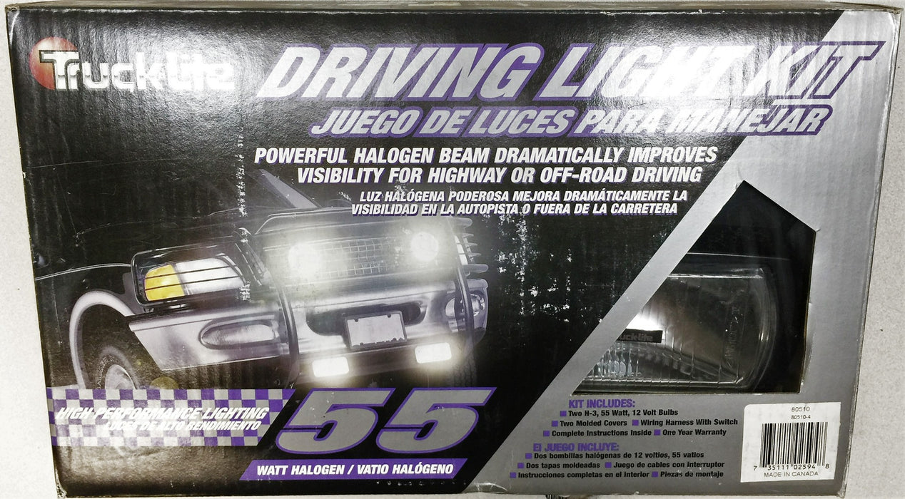Truck-Lite Halogen High Performance Driving Light Kit 80510-4 NOS