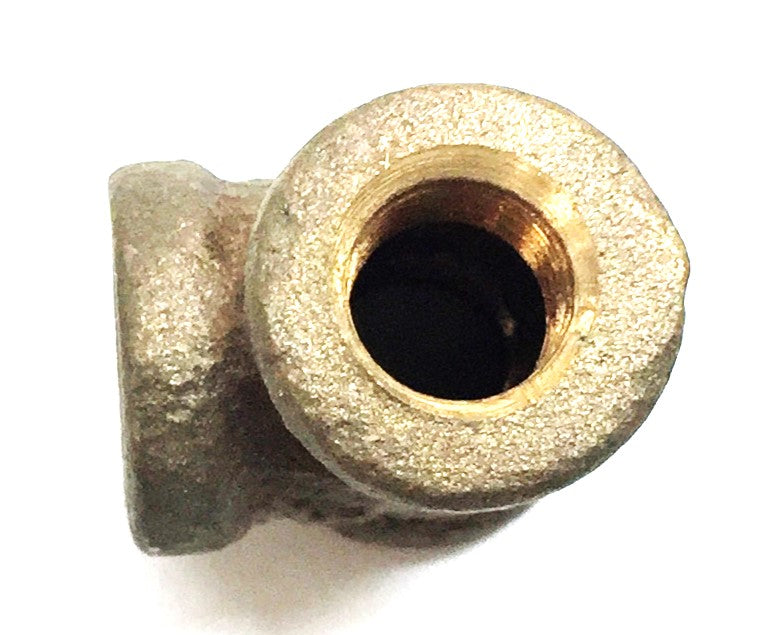 LEE 1/8" Brass Tee [Lot of 10] NOS