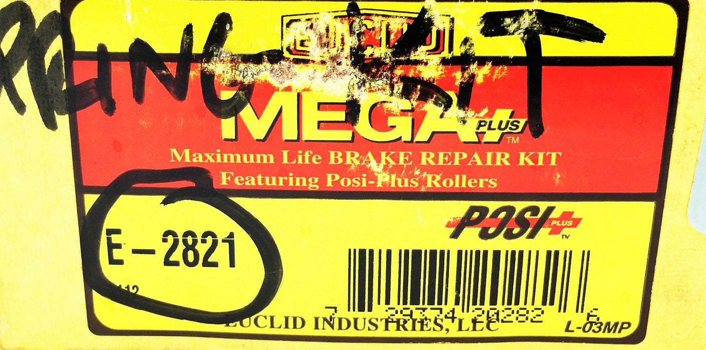 Euclid Mega Plus Maximum Life Brake Repair Kit E-2821 NOS