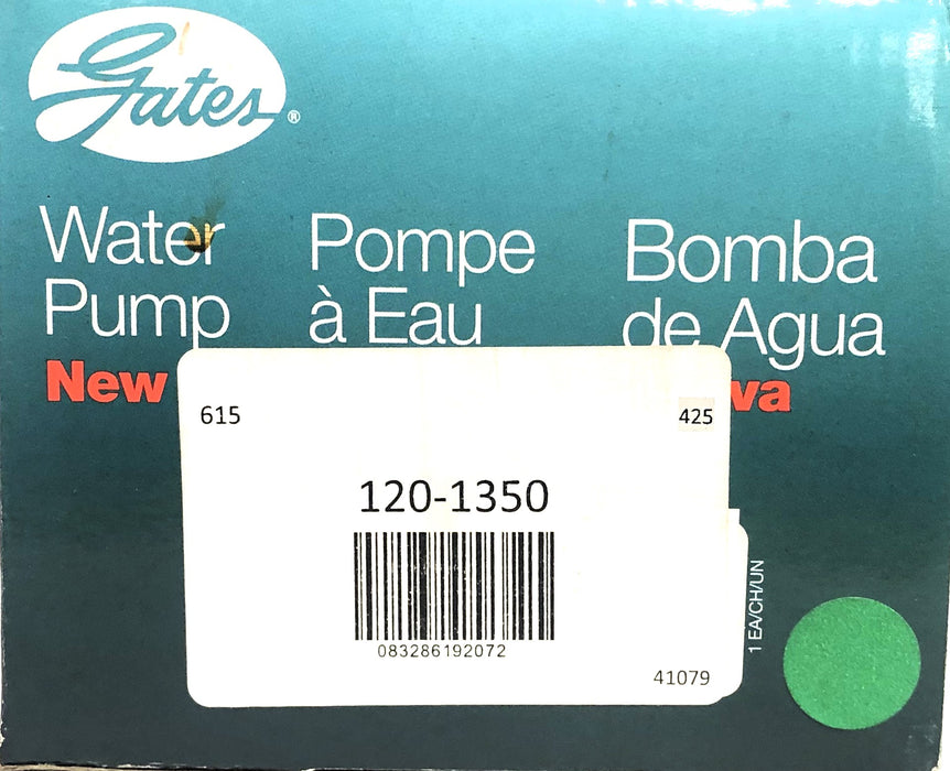 Gates Water Pump 41079 NOS