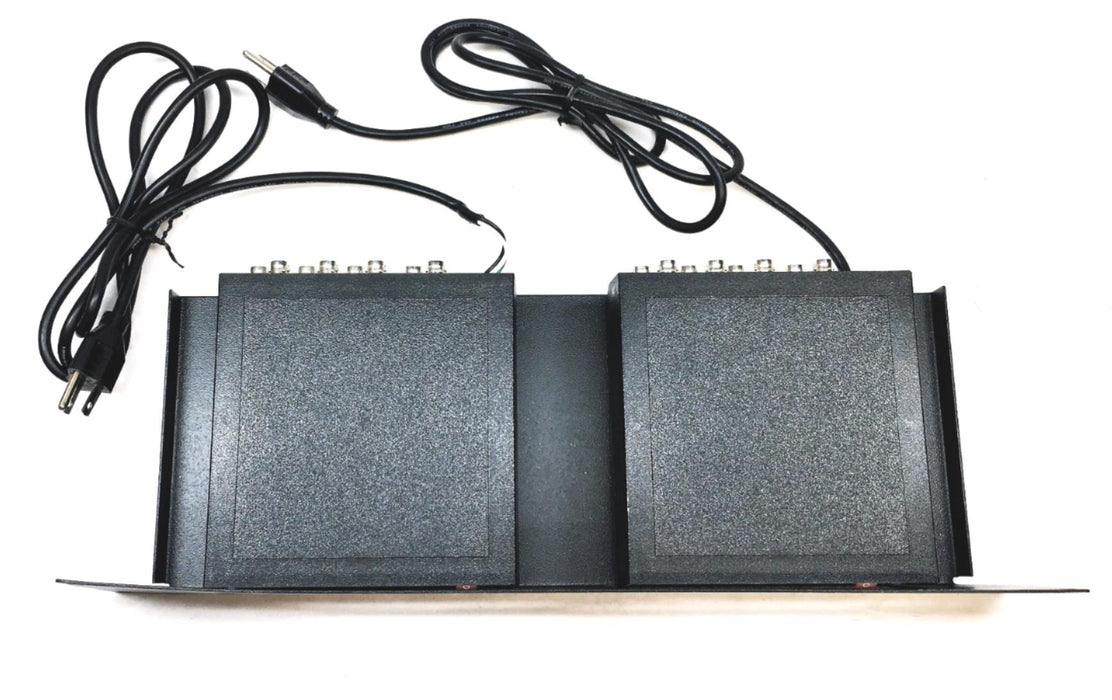 TecNec 2 Piece Mounted 2X6 AV Switch Set MDA-6 USED