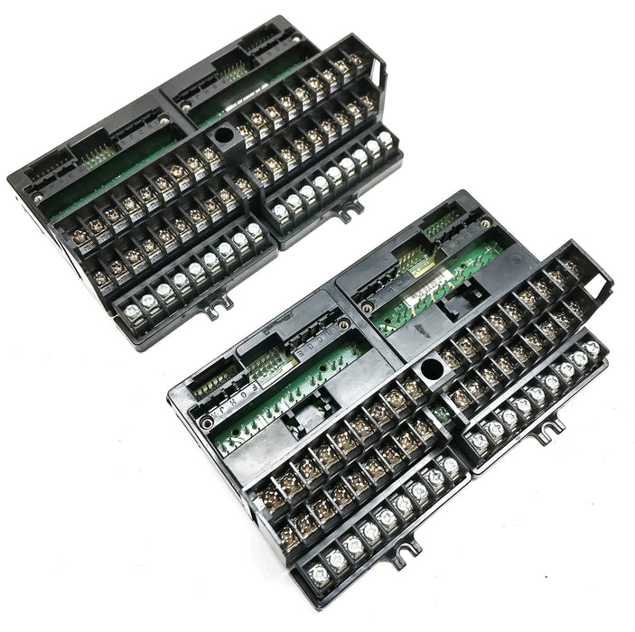 GE/Fanuc In/Out Barrier Style Terminal Base IC670CHS001E [Lot of 2]