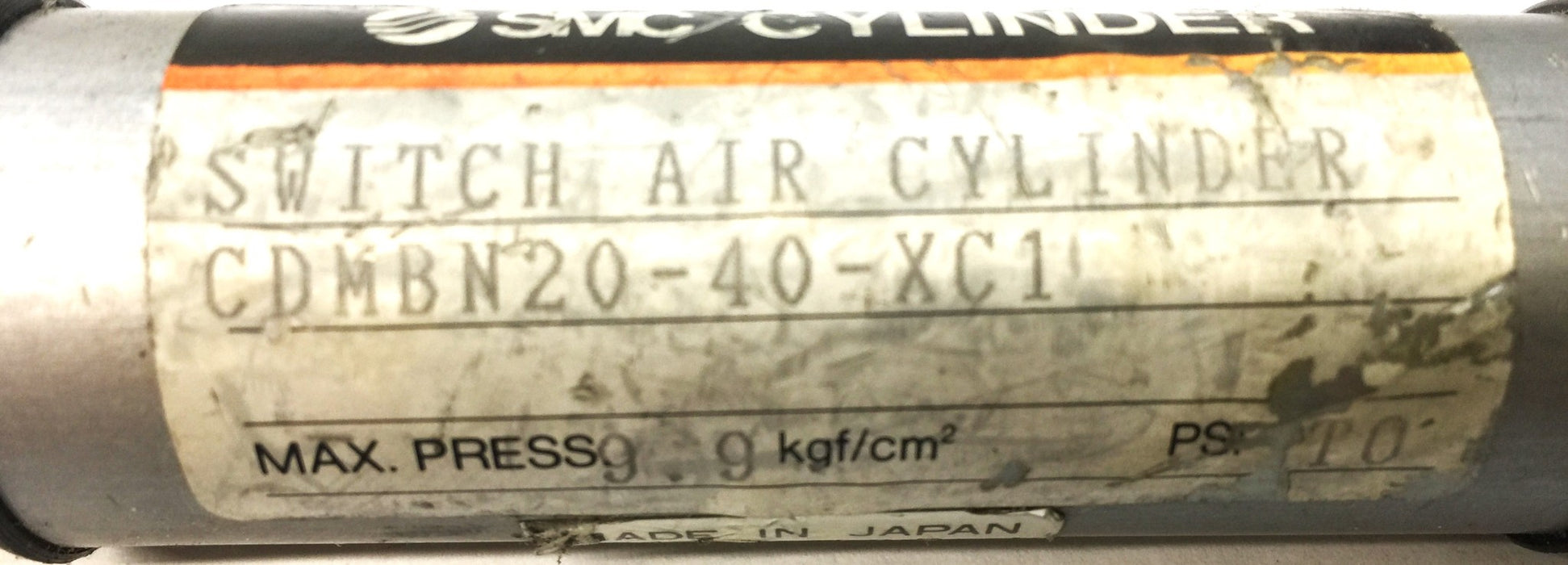 SMC Pneumatic Round Cylinder CDMBN20-40-XC1 USED