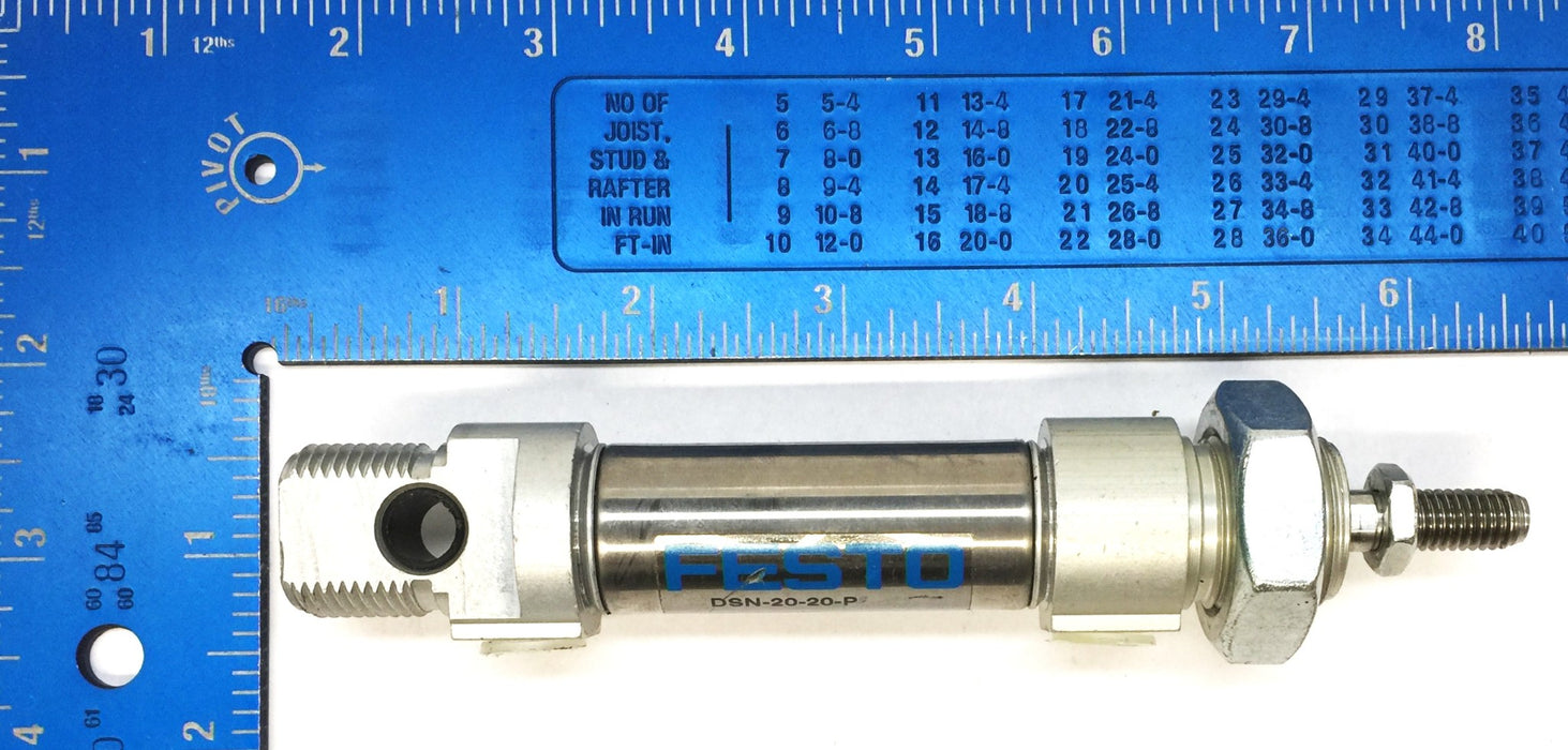 Festo Pneumatic Round Cylinder DSN-20-20-P NOS