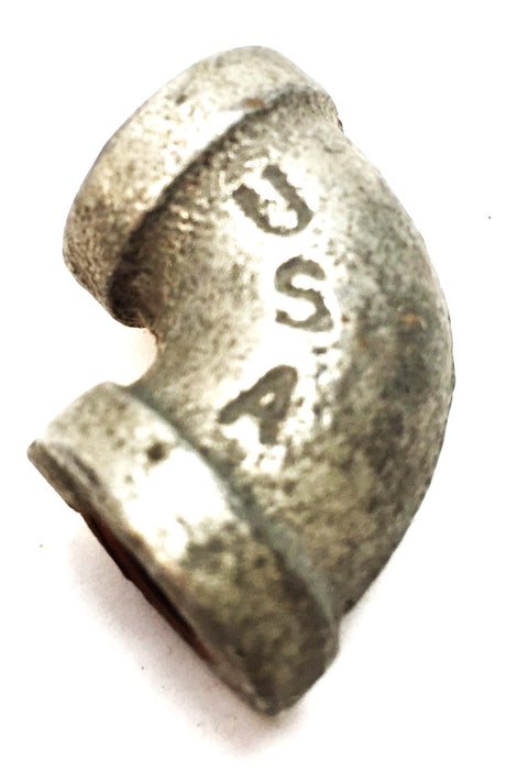 UNBRANDED 1/8" Galvanized 90 Degree Elbow [Lot of 6] NOS