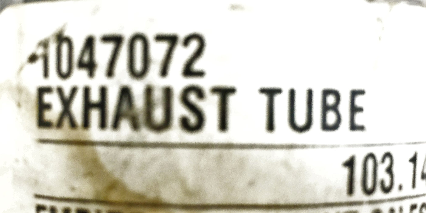 Unbranded Exhaust Tube 1047072 NOS