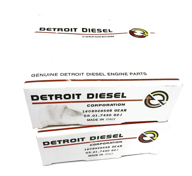 Detroit Diesel OEM Left Hand Helix 40T Gear 08928596 (8928596) [Lot of 2] NOS