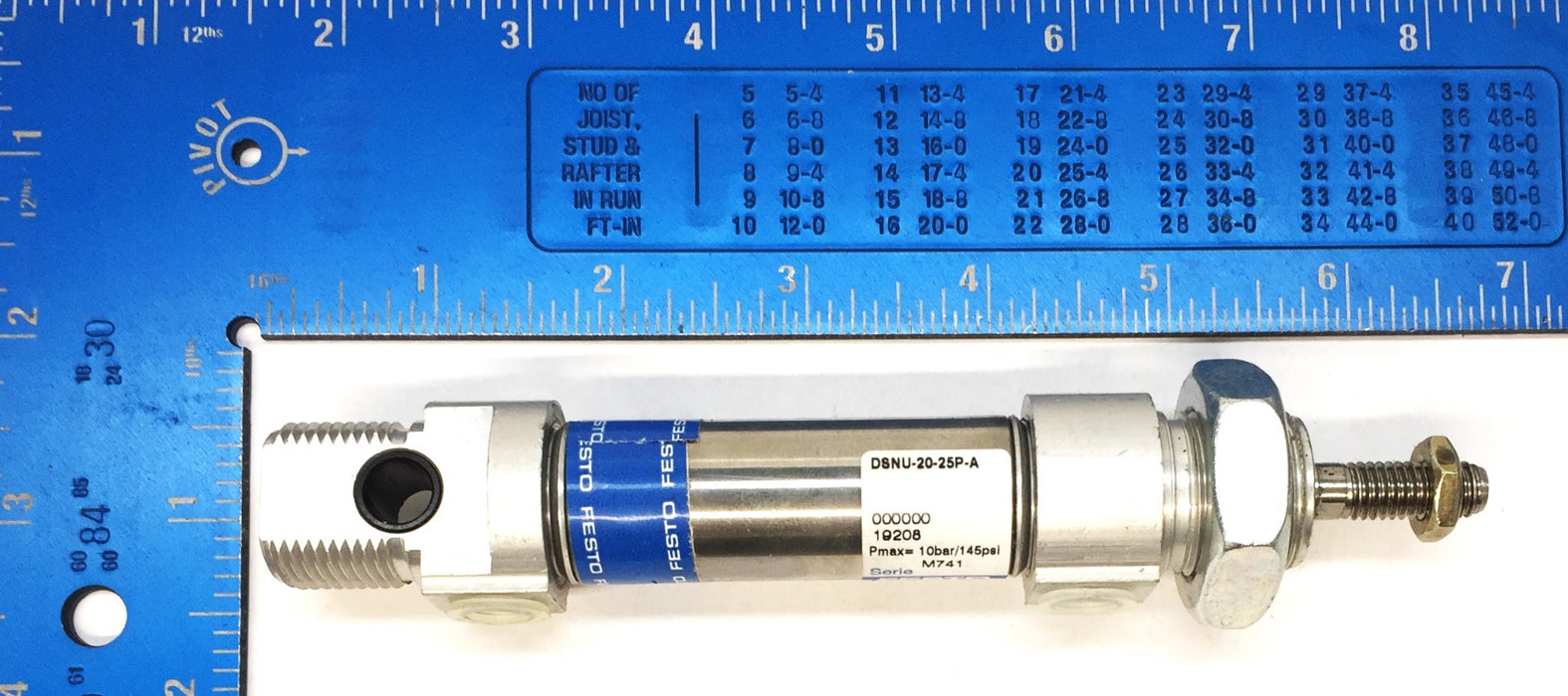 Festo Pneumatic Round Cylinder DSNU-20-25P-A NOS
