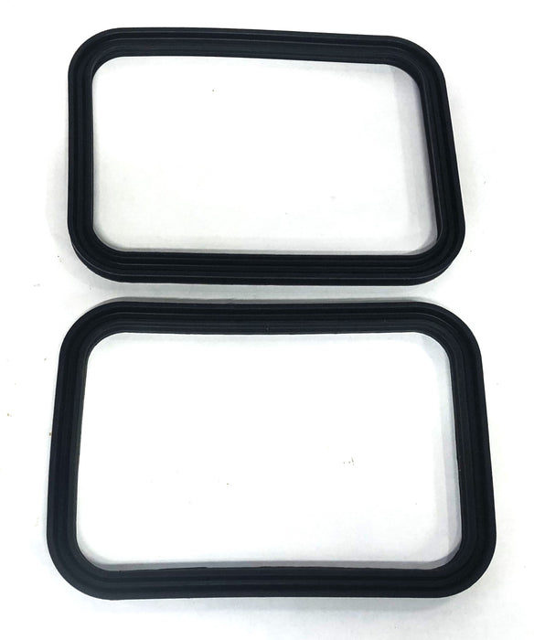 Unbranded 8-3/8X6-3/4 IN OD 7-3/8X4-3/4 IN ID Rubber Seal 288312A [Lot of 2] NOS