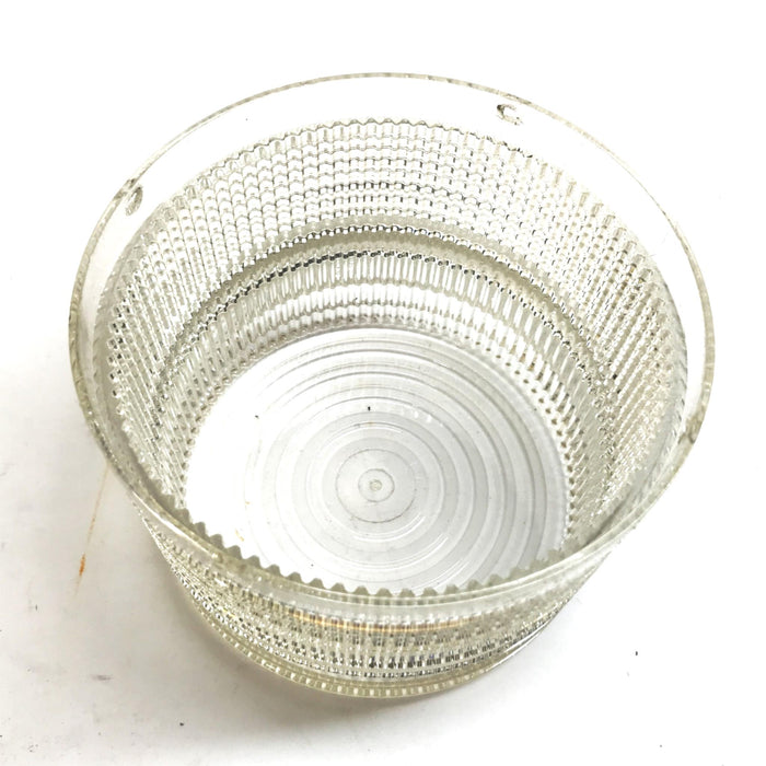 Unbranded 5 inch x 4 inch Clear Dome Lens 111-0074 [Lot of 2] NOS