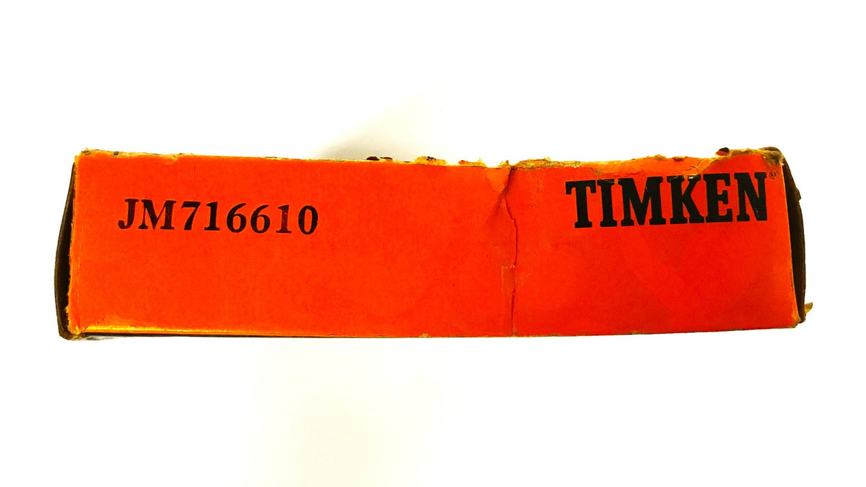 Unbranded (in Timken Box) Tapered Roller Bearing Cup JM716610 NOS