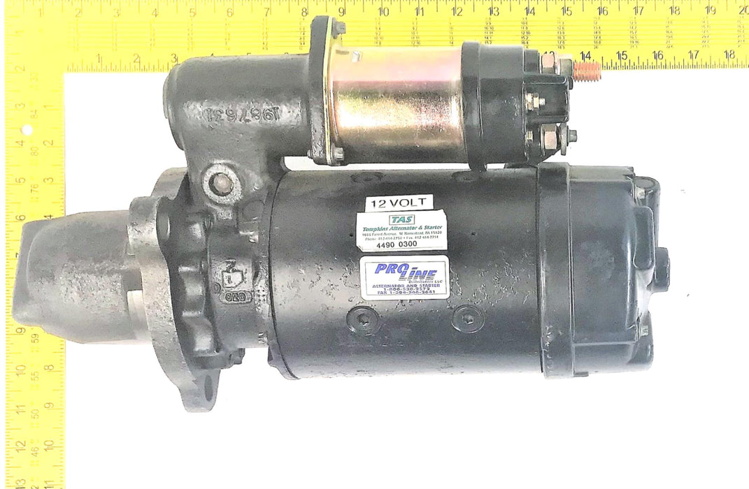 TOMPKINS/PRO-LINE HEAVY DUTY 12V STARTER 6.6 FORD 4490-0300(4490) REMANUFACTURED