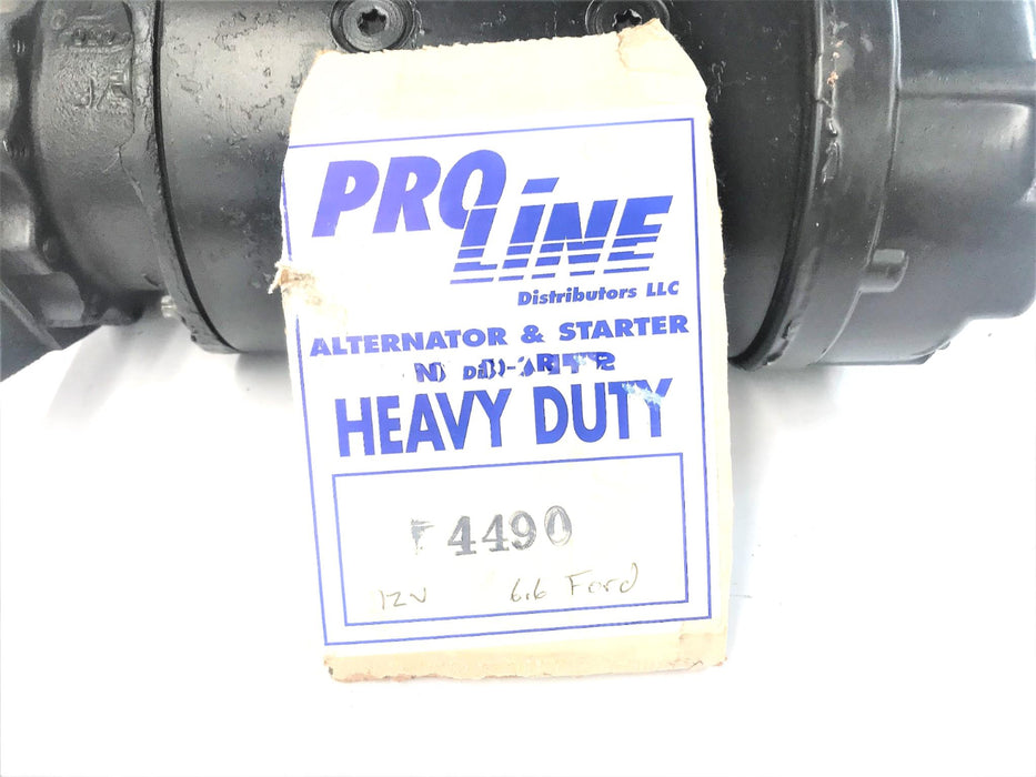 TOMPKINS/PRO-LINE HEAVY DUTY 12V STARTER 6.6 FORD 4490-0300(4490) REMANUFACTURED