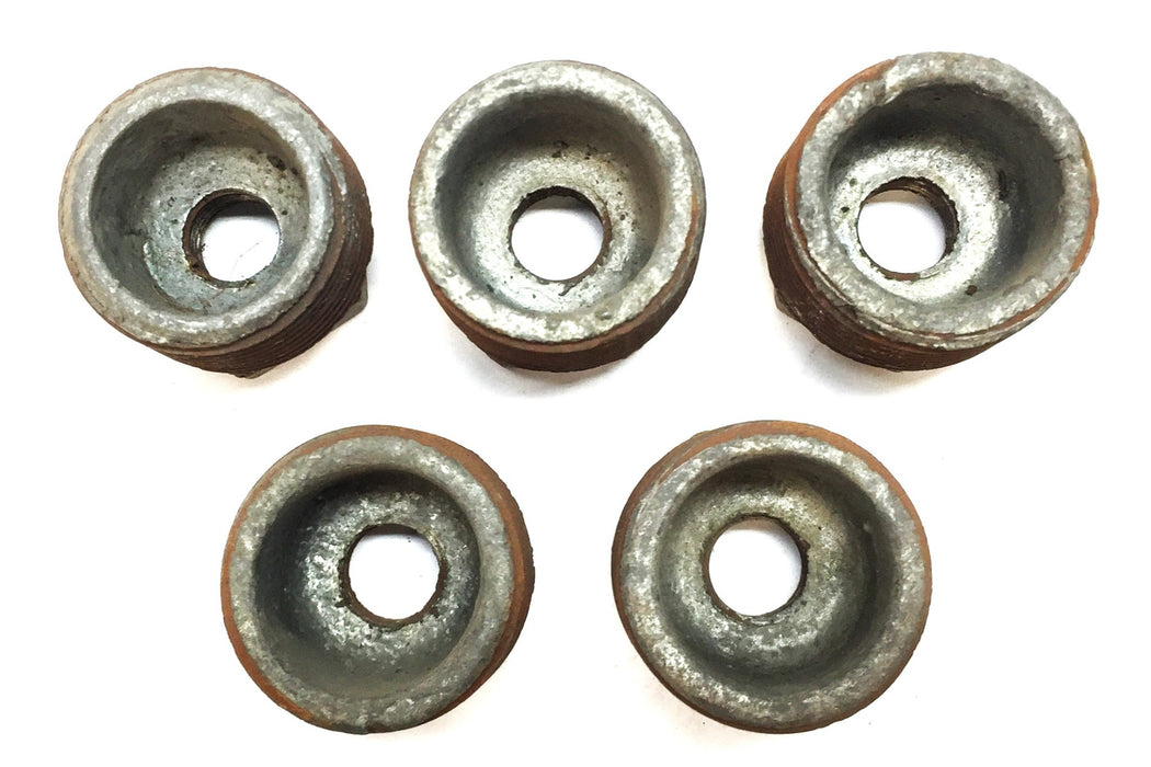 UNBRANDED 1" x 1/4" Galvanized Bushing [Lot of 5] NOS