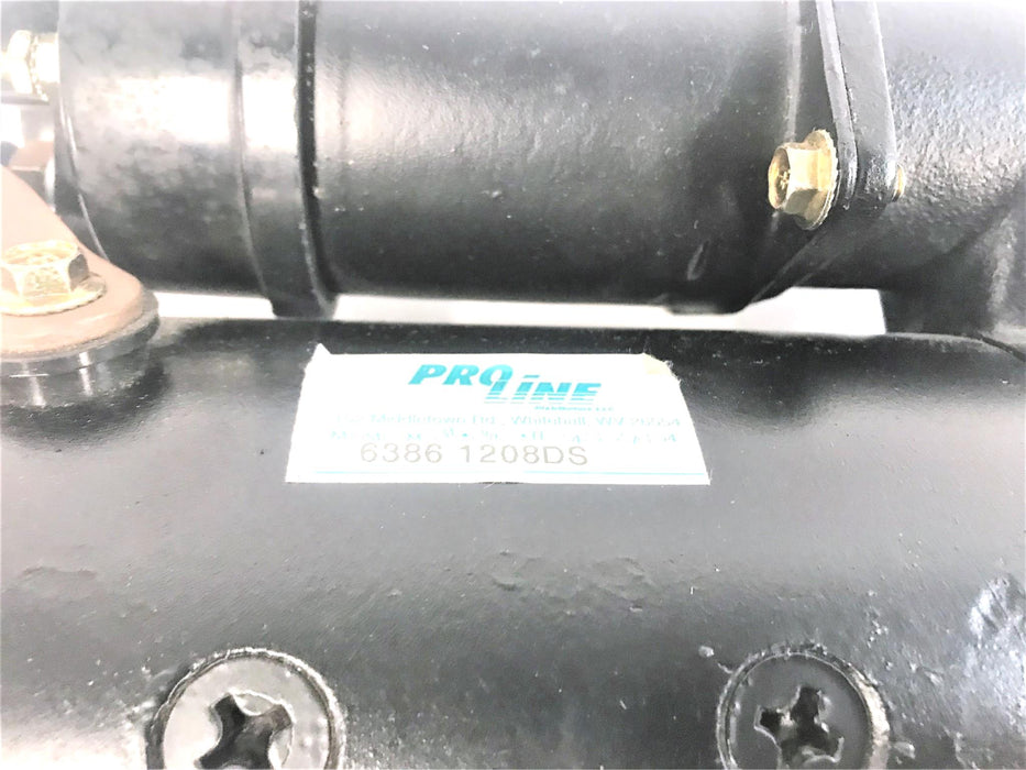 PRO-LINE 12V 12 TOOTH 37MT STARTER MOTOR 6386-1208DS(6386) REMANUFACTURED