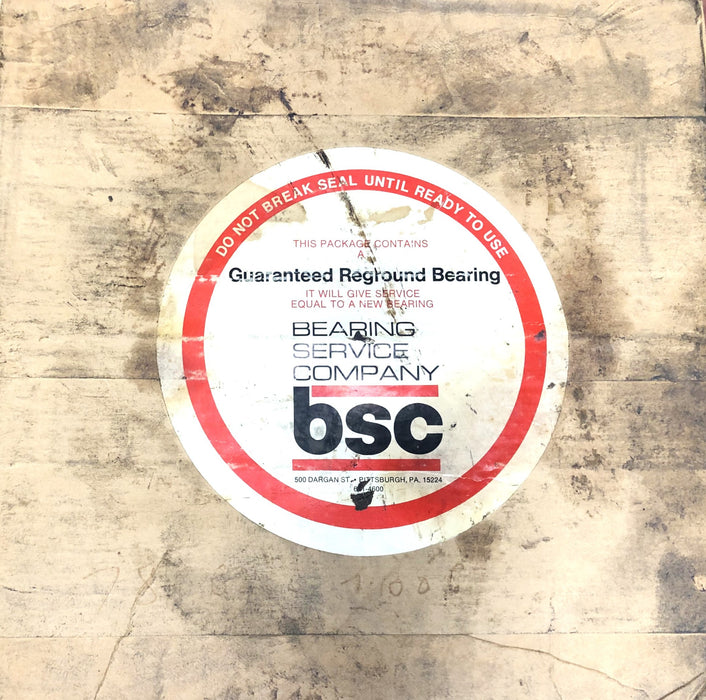 BSC Reground Angular Ball Thrust Bearing WS24-1/2 NOS